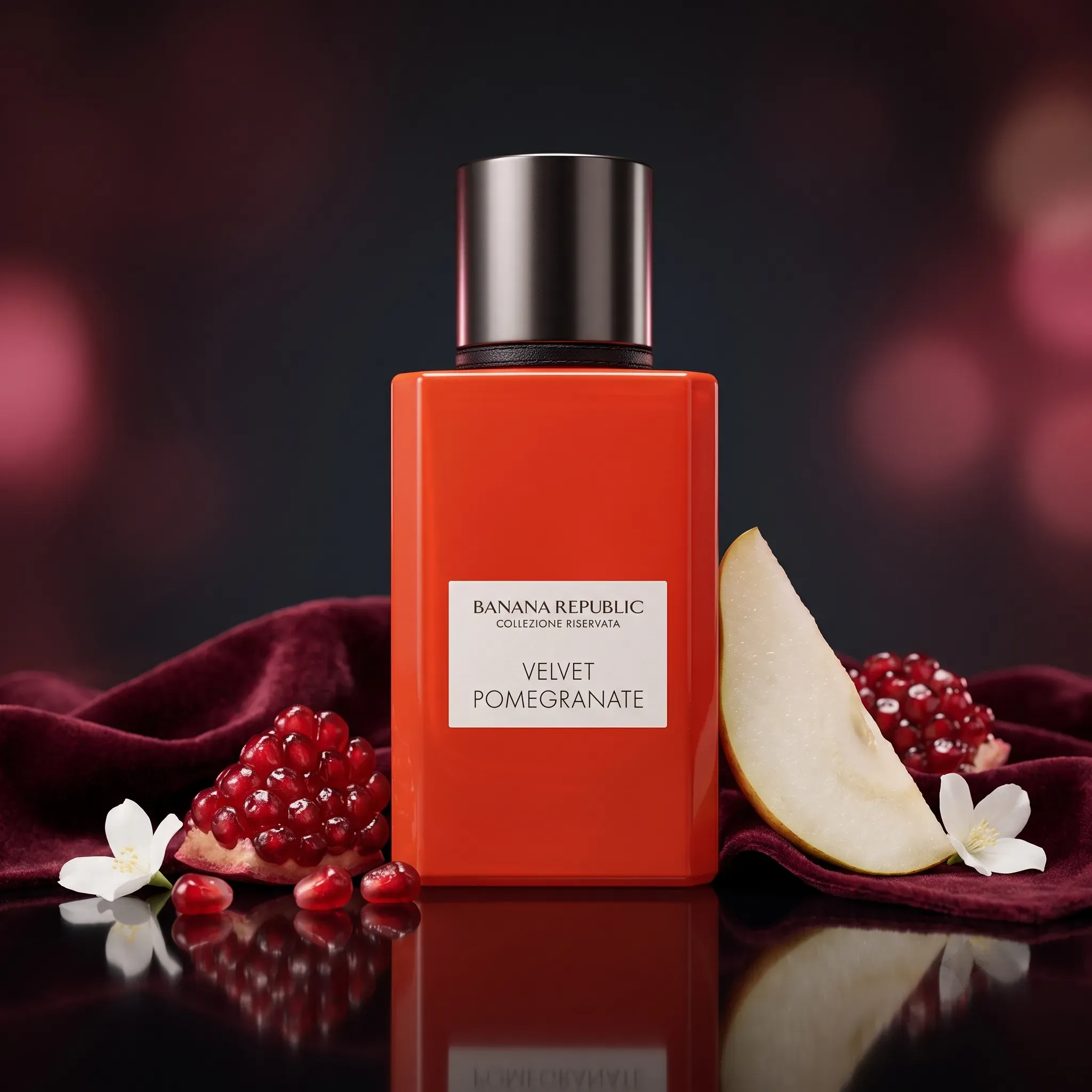 Banana Republic Velvet Pomegranate